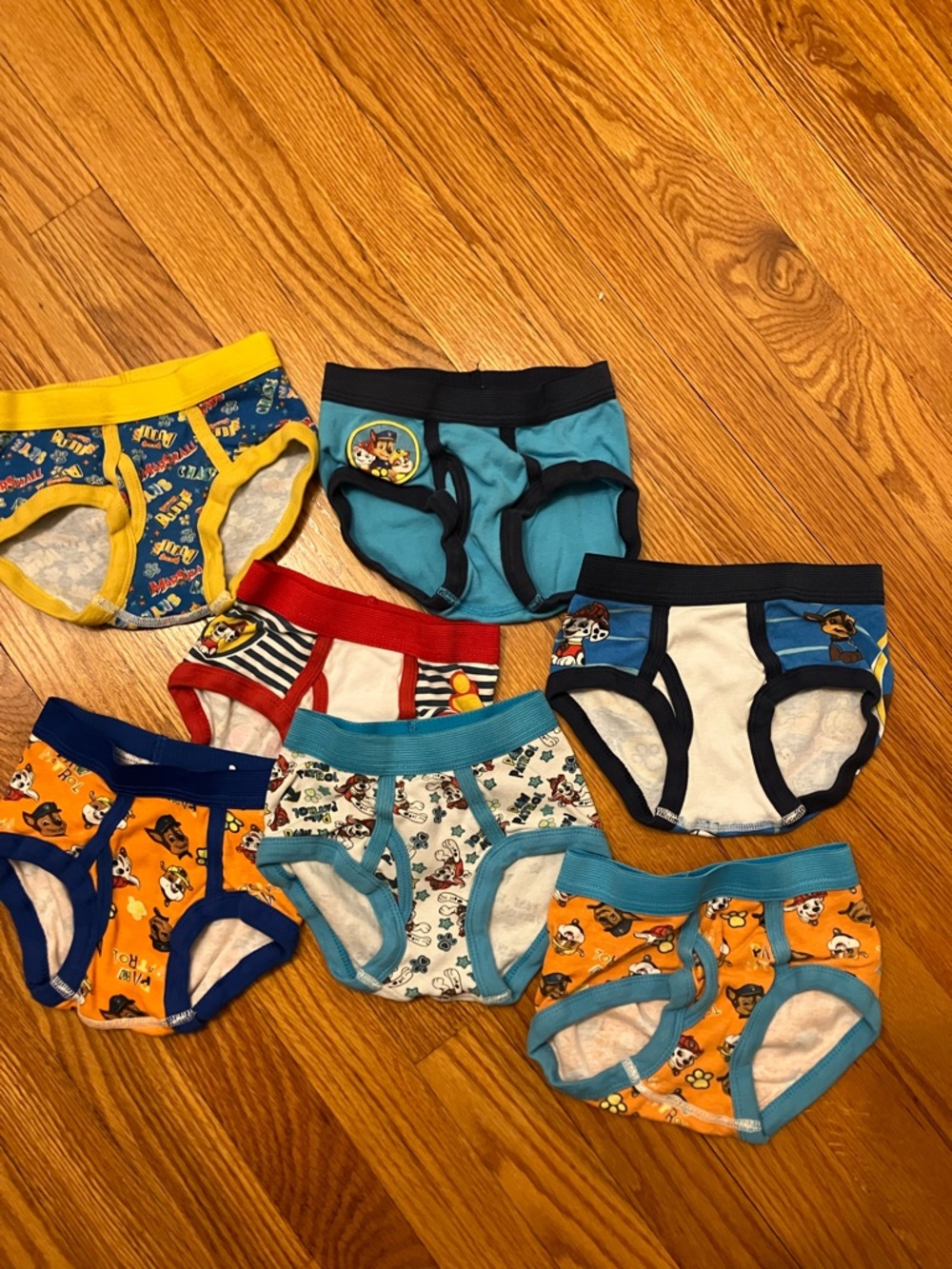 Paw Patrol Boys' Colorful Printed Briefs